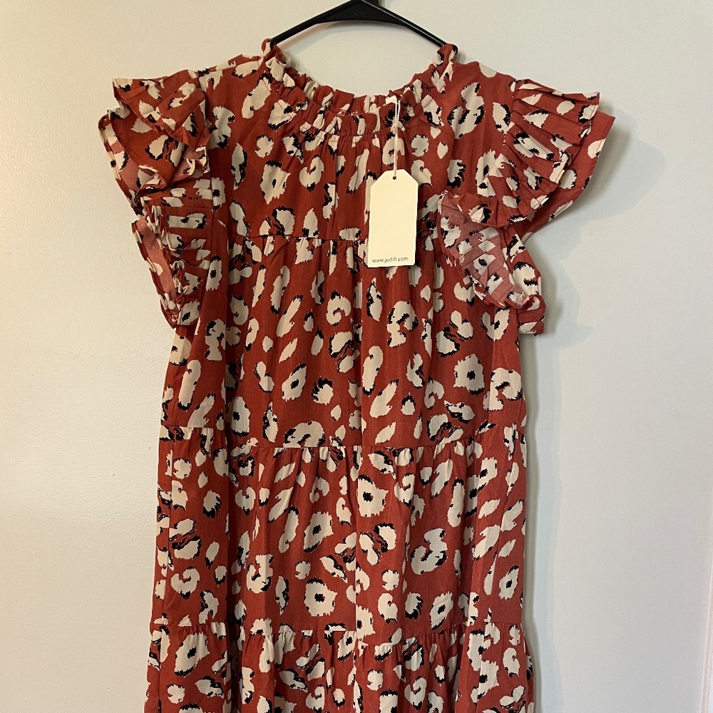 Leopard print dress